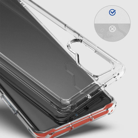 Противоударен Хибриден Калъф за Huawei P30 Pro, Ringke Fusion Case, Прозрачен (6)
