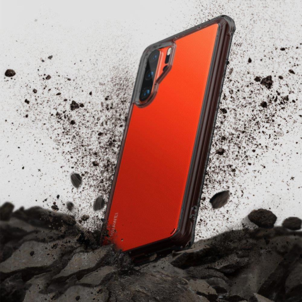 Противоударен Хибриден Калъф за Huawei P30 Pro, Ringke Fusion Case, Прозрачен (3)