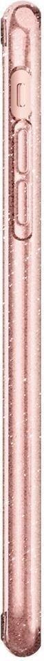 Противоударен Блестящ Калъф за iPhone 8/7 Plus, Spigen Liquid Crystal Glitter Quartz Case, Розов (8)