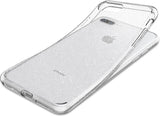 Противоударен Блестящ Калъф за iPhone 8/7 Plus, Spigen Liquid Crystal Glitter Quartz Case, Прозрачен (6)