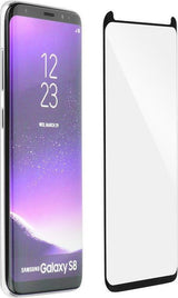 Извит Стъклен Протектор за Samsung S8, Blue Star 3D Full Glue Glass, Прозрачен (2)