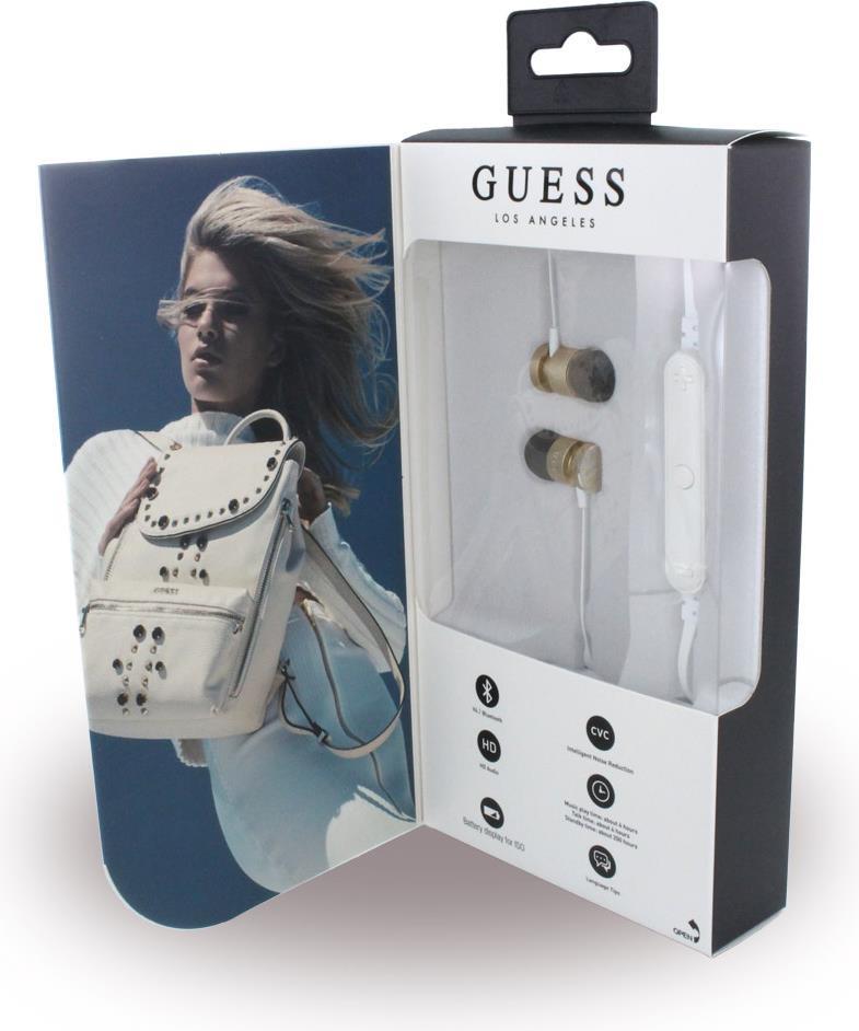 Безжични Слушалки, Guess Handsfree Bluetooth Guepbtgo, Златист (4)