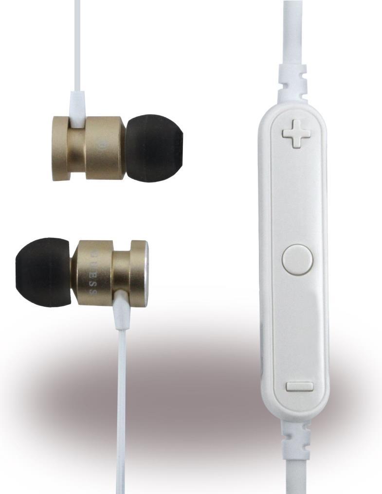 Безжични Слушалки, Guess Handsfree Bluetooth Guepbtgo, Златист (3)