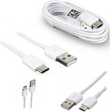 Оригинален USB-C Кабел за Samsung c Бързо Зареждане 0.8m EP-DR140AWE, Бял (Bulk) (2)