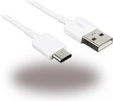 Оригинален USB-C Кабел за Samsung c Бързо Зареждане 0.8m EP-DR140AWE, Бял (Bulk)