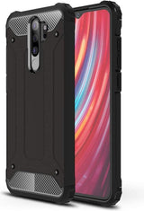 Противоударен Хибриден Калъф за Xiaomi Redmi Note 8 Pro, Forcell Armor Case, Черен