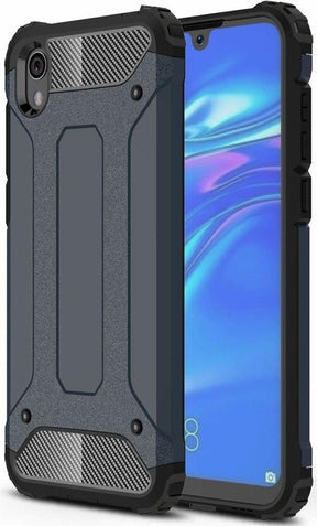 Противоударен Хибриден Калъф за Huawei Y5 2019, Forcell Armor Case, Черен