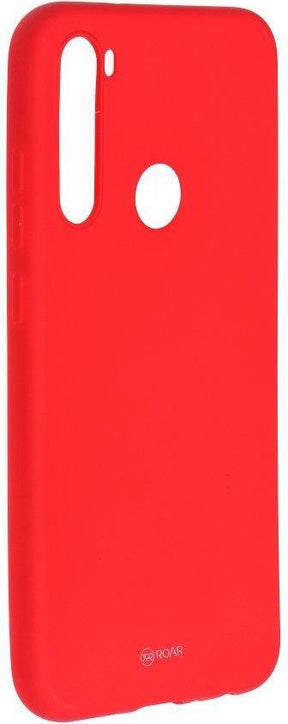 Силиконов Калъф за Xiaomi Redmi Note 8, Roar Color Case, Червен