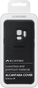 Оригинален Кожен Калъф за Samsung S9 Alcantara Cover Case Ef-Xg960asegww, Черен (3)