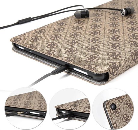 Универсален Калъф за Таблет, Guess Book Case 4G 10", Кафяв (4)