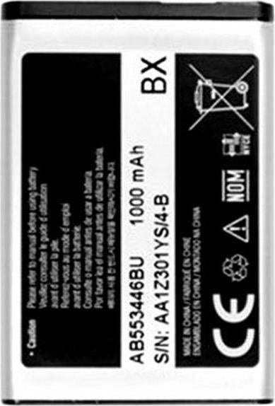 Оригинална Батерия за Samsung Battery B100,B2100,B2710,C3300,D800, Ab553446 (Bulk)