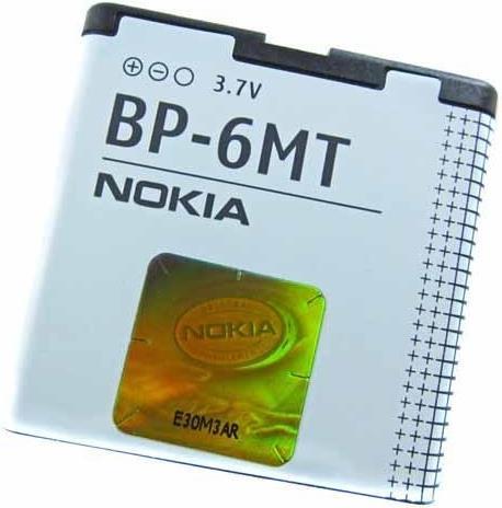 Оригинална Батерия за Nokia Battery Bp-6mt E51,N81,N82,6350,6720,6750 (2)