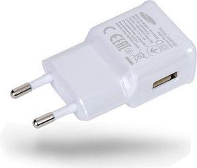 Оригинално Зарядно за Samsung S5, S4, S3 220v Charger 2a Ep-Ta12ewe, Бял (Bulk)