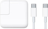 Оригинално Зарядно за MacBook, Apple 220v Charger USB-C A1540 29w, Бял (Bulk) (2)