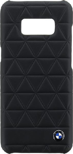 Луксозен Кожен Калъф за Hexagon Samsung S8, BMW Leather Case, Черен