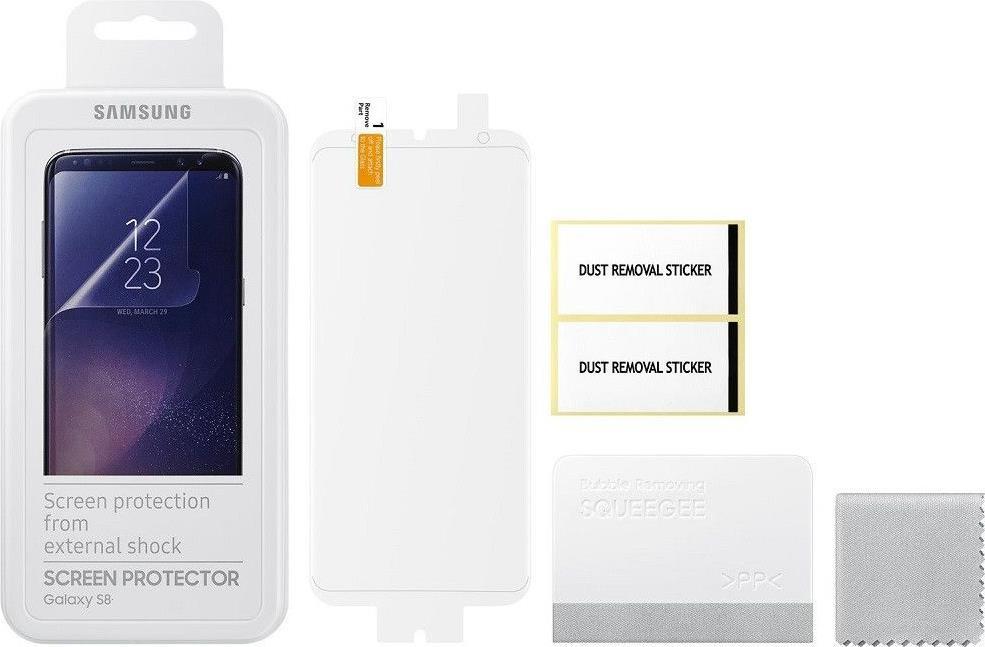 Оригинален Гъвкав Протектор за Samsung S8 Screen Protection Glass, Прозрачен (2)