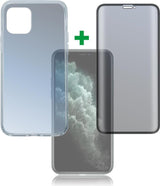 Калъф 360° за iPhone 11, 4Smarts Premium Set Case, Прозрачен (2)
