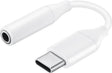 Оригинален Аудио Jack Преход/Адаптер, Samsung USB-C to Aux 3.5mm EE-UC10JUWE, Бял