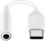 Оригинален Аудио Jack Преход/Адаптер, Samsung USB-C to Aux 3.5mm EE-UC10JUWE, Бял (3)