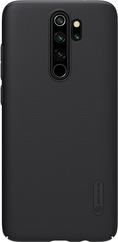 Калъф с Поставка за Xiaomi Redmi Note 8 Pro, Nillkin Super Frosted Case, Черен (3)