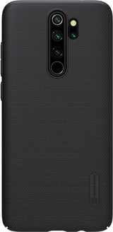 Калъф с Поставка за Xiaomi Redmi Note 8 Pro, Nillkin Super Frosted Case, Черен (3)