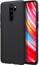 Калъф с Поставка за Xiaomi Redmi Note 8 Pro, Nillkin Super Frosted Case, Черен