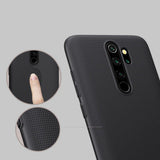 Калъф с Поставка за Xiaomi Redmi Note 8 Pro, Nillkin Super Frosted Case, Черен (5)