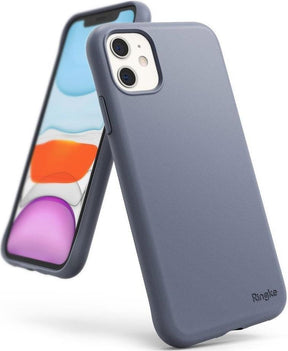 Противоударен Силиконов Калъф за iPhone 11, Ringke Air S Case Lavander, Лилав