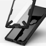 Противоударен Хибриден Калъф за Samsung Note 10 Plus, Ringke Fusion X Case, Черен (2)