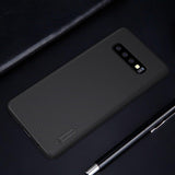 Калъф с Поставка за Samsung S10, Nillkin Super Frosted Case, Черен (2)
