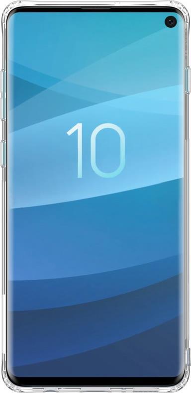 Силиконов Калъф за Samsung S10, Nillkin Nature Case, Прозрачен (7)