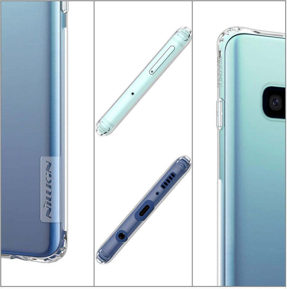 Силиконов Калъф за Samsung S10, Nillkin Nature Case, Прозрачен (4)