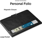 Защитен Калъф за iPad Air 11" 2026-2020, Spigen Stand Folio Case, Черен (7)