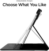 Защитен Калъф за iPad Air 11" 2026-2020, Spigen Stand Folio Case, Черен (6)