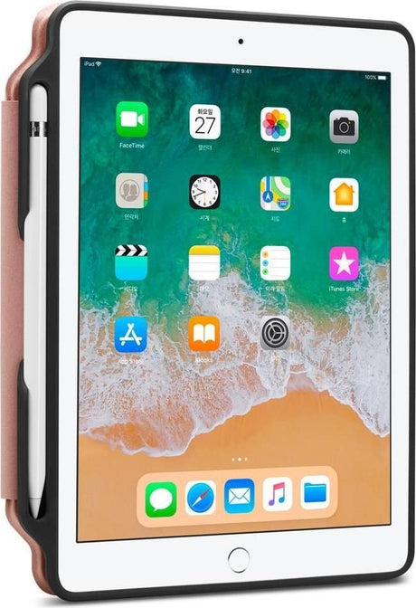 Калъф с Pen Поставка за iPad Air/ 6/ 5 9.7", Spigen Smart Fold 2 Case, Розов (4)