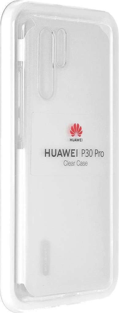 Оригинален Силиконов Калъф за Huawei P30 Pro Soft TPU Case, Прозрачен (3)