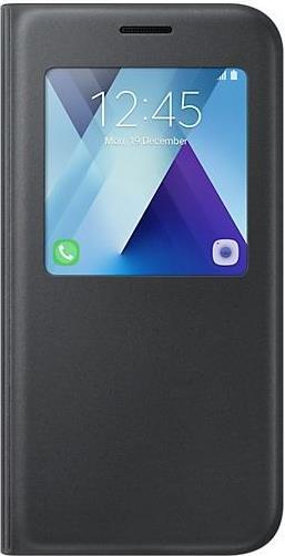 Оригинален Активен Калъф за Samsung A5 2017 S-View Book Case Ef-Ca520pbe, Черен