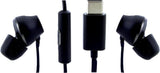 Оригинални Слушалки с USB-C за HTC Handsfree USB-C, Черен (2)