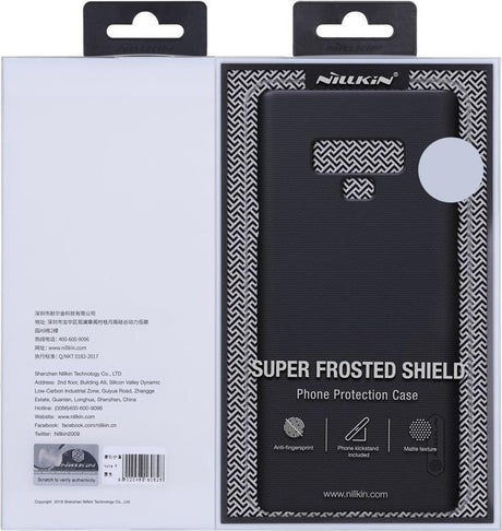 Калъф с Поставка за Samsung Note 10, Nillkin Super Frosted Case, Черен (9)
