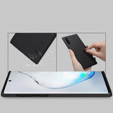 Калъф с Поставка за Samsung Note 10, Nillkin Super Frosted Case, Черен (4)
