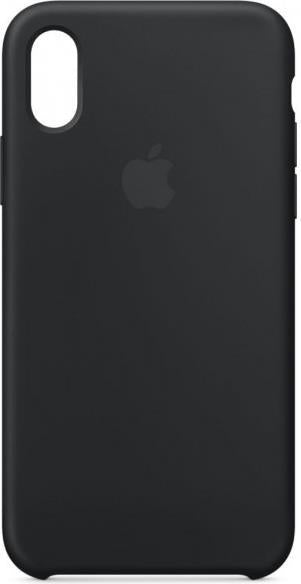 Оригинален Силиконов Калъф за Apple iPhone X/XS, Silicone Case MQT12FE/A, Черен (4)