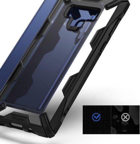 Противоударен Хибриден Калъф за Samsung Note 9, Ringke Fusion X Case, Черен (8)