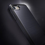 Противоударен Силиконов Калъф за iPhone SE 2020 8/7, Ringke Onyx Case, Черен (6)