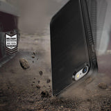 Противоударен Силиконов Калъф за iPhone SE 2020 8/7, Ringke Onyx Case, Черен (3)