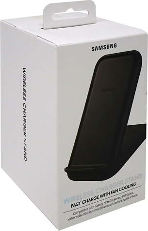 Безжично Зарядно Samsung Fast Charge EP-N5200TBE 15w, Черен (5)