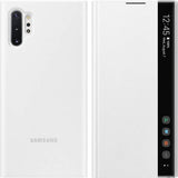 Оригинален Активен Калъф за Samsung Note 10 Plus Clear View Cover Book Case Ef-Zn975cwe, Бял (4)