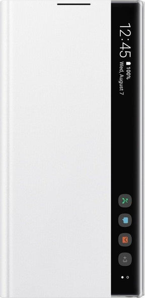 Оригинален Активен Калъф за Samsung Note 10 Plus Clear View Cover Book Case Ef-Zn975cwe, Бял