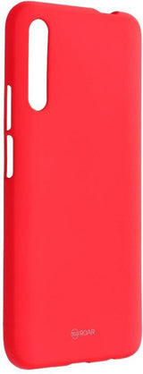 Силиконов Калъф за Huawei P Smart Pro 2019, Roar Color Case, Червен