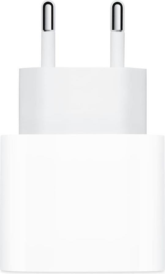 Бързо Зарядно за iPhone и iPad, Apple 220v Power Delivery Charger 18w, Бял (Bulk) (3)