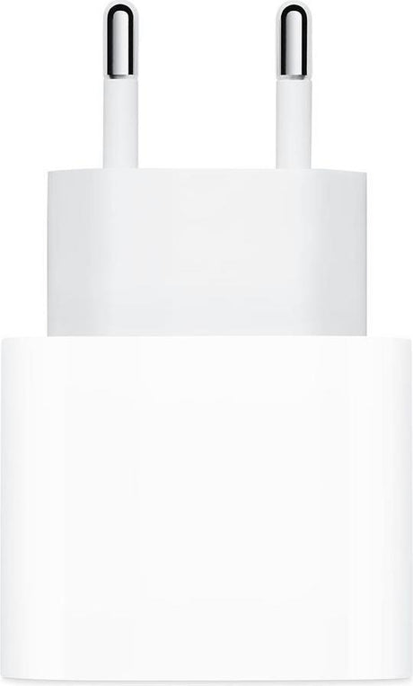 Бързо Зарядно за iPhone и iPad, Apple 220v Power Delivery Charger 18w, Бял (Bulk) (3)